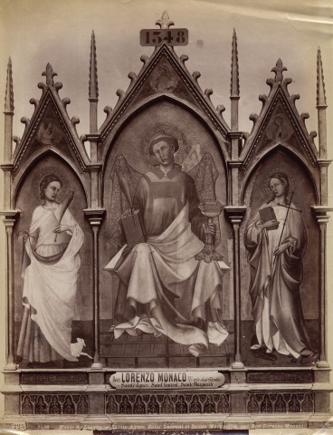 Giraudon — Musée du Louvre - Sainte Agnès, Saint Laurent et Sainte Marguerite, par Don Lorenzo Monaco — insieme